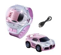 Generico Remote Control Watch Car, Rechargeable Design and Wearable Controller, Interactive Outdoor Toy for Kids, Hand-Eye Coordination, Fun Racing, Travel, Backyard, School Break