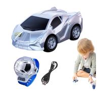 Generico Remote Control Watch Car, Rechargeable Design and Wearable Controller, Interactive Outdoor Toy for Kids, Hand-Eye Coordination, Fun Racing, Travel, Backyard, School Break
