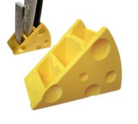 Generico Remote Organizer, Space Saving Storage Box, Cheese Shape Holder with Multi Compartment, Organizer, Desk Accessory with Fun Design, Home Office Use for Living Room Dorm