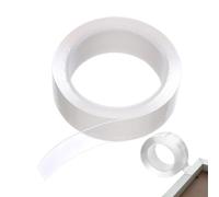 Generico Removable Mounting Tape, Removable Mounting Tape for Renters with Free, Flexible Acrylic Material Details with Reusable Function, Heavy Duty Selling Points, Kitchen Bathroom Closet 3cm
