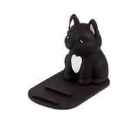 Generico Rench Bulldog Phone Holder, Cute Phone Cradle, PVC Soft Rubber Lovely Bulldog Animals Cellphone Stand for Desk, Desktop Ornament, and Smartphone Display, 2.44x3.54x2.8 Inches