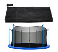 Generico Replacement Net for Trampoline, Round Frame Safety Enclosure with Adjustable Straps, Outdoor Trampoline Net, for Backyard Garden Patio Home Gym Playground Camping Outdoor