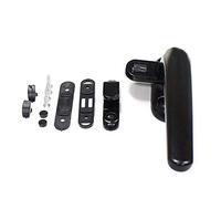 Generico Replacement Window Handles for Upvc Windows, 1 Set Porta Serratura Con Maniglia Scorrevole Finestra Di Sicurezza HASP Per Hardware Domestico Sinistra/Destra(1)
