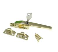 Generico Replacement Window Handles for Upvc Windows, Blocco Di Chiusura Bloccaggio Della Finestra Serratura Lega Zinco Con Chiave(Gold)