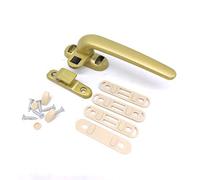 Generico Replacement Window Handles for Upvc Windows, Gestione Della Ruota Durevole Finestra A Destra/Sinistra Con Serratura Hardware Porta Scorrevole(Golden,Left)