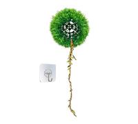 Genérico Reptile Habitat Cave - Aesthetic Terrarium Decor, Moss Ball Shape Reptile Shelter | Indoor Outdoor Gecko Leopard Gecko Bearded Dragon Snake | Tarantula Hermit Crab Frog Lizard for Terrarium