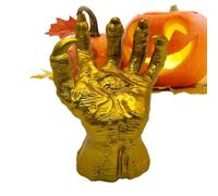 Generico Resin Creepy Hands, Halloween Gothic Sculpture, Realistic Ghost Hand Ornament with Handcrafted Horror Finish Design, Sturdy Spooky Display Figure, Holiday Party Shelf Use