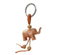 Generico Resin Elephant Key Chain | Three-Dimensional Carved Pendant Key Ring | Novelty Hangable Decoration | Purse, Backpack Accessory