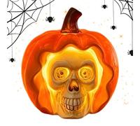 Generico Resin Figurine Warm Decoration | Ghost Light Cute LED