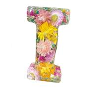 Generico Resin Flower Nightlight Lamp Handmade Pressed Flower LED Soft Lamp