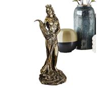 Generico Resina Dea Della Scultura Della Fortune E Abbondanza Statua Dellas Dea Elegante Deas Figurina Figurina Da Collezione In Miniatura Luck Lady Greek Statue Per Libreria Casa Soggiorno