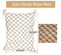 Generico Rete da Arrampicata per Bambini 13x26 Piedi - Rete di Sicurezza per Parco Giochi per Case sugli Alberi e Giochi all'aperto, Corda in Nylon Resistente (Diametro 1 cm) - Perfetta per l'arrampi