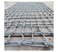 Generico Rete di Sicurezza per Arrampicata all'aperto - Protezione anticaduta in Nylon per Bambini, Rete di espansione in Corda Resistente da 8 mm-10 mm, 3 x 4 m (9,8 x 13,12 Piedi) per Ponti sospesi