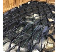 Generico Rete di Supporto a Nido d'Ape di Grandi Dimensioni per argini fluviali, percorsi pedonali Esterni, stabilizzazione di Ghiaia fine, Disponibile in Misure da 3 a 30 Piedi (3x6 m/10x20 Piedi)