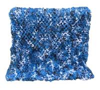 Generico Rete Mimetica Blu 150D Oxfords - Rete da Camuffamento per Caccia, Campeggio, Ombra, Parasole, Copertura Auto, Decorazioni Feste, Giardino, Terrazze E Balconi(W2xH7m)