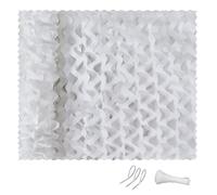 Generico Rete Mimetica Protezione Solare, Rete Ombreggiante per Campeggio,Giardino,Feste,Parasole 2x5m 2x10m 5x7m 5x9m 6x7m 6x9m 7x8m 7x10m 7x12m 8x10m 10x10m(2.5x6m)