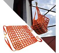 Generico Rete per Sollevamento Merci - Rete di Sollevamento per carichi Pesanti, Cinghie di Sollevamento Decorative per recinzioni, per Industria, logistica, reti in Nylon (3 x 3 m/Maglia 15 cm/caric