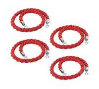 Generico Reti di carico Rete di Sicurezza per Corda di Iuta Resistente Protezione Bambini Corda per Bambini, Confezione da 4 Corde di Canapa Intrecciate Corde per la Gestione delle Code per Il Contro