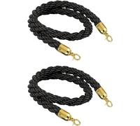 Generico Reti di carico Rete di Sicurezza per Corda di Iuta Resistente Protezione Bambini Corda per Bambini Sperre Corda per Il Controllo della Folla Confezione da 2 Barriera di Coda in Canapa da 180