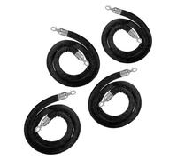 Generico Reti di carico Rete di Sicurezza per Corda di Iuta Resistente Protezione Bambini Corda per Bambini Corda per paletti in Velluto Nero Corda per Code Resistente per Hotel e teatro Confezione d