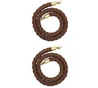 Generico Reti di carico Rete di Sicurezza per Corda di Iuta Resistente Protezione Bambini Corda per Bambini, Confezione da 2 Corde per Il Controllo della Folla con Ganci a D Corde in Canapa intreccia