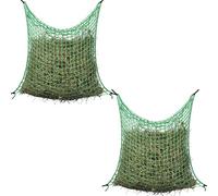 Generico Reti per Fieno 4 pz Quadrate 0,9x1 m in PP,Verde,1.4kg,279111