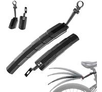 Generico Retractable Bike Mudguards - Adjustable Fender Set for MTB & Road Bikes, Adjustable Front And Rear Mudguards, Instant Mud & Splash Protection, Easy To Install Cycling Accessories (1Set)