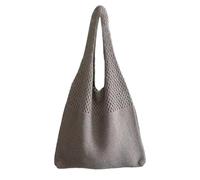 Generico Retro Beach handBags - Cotton Crochet Fairy Hobo Bag, Durable Casual Aesthetic Shoulder Bag, Bohemian Travel Handbag