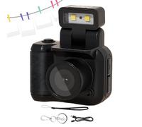 Generico Retro Digital Camcorder With LED Flash | Portable Small Snap Video Camera | Compact Vintage Camera For Vlogging, Travel Photography, Home Movies, Creative Content, Ideal For Beginners