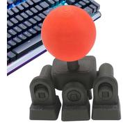 Generico Retro Joystick Caps - Precision Key Adapter, Analog Keyboard Button Attachment with Tactile Feel, Arcade Joystick Keycaps for, PC Component Modification Supplies, Unique Joysticks Keycaps