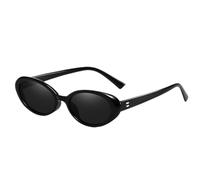 Generico Retro Oval Sunglasses - Classic Metal Frame Sun Glasses