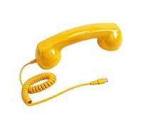 Generico Retro Telephone Handset, Type-C Clear Audio Landline Speaker | With Microphone Telephone Receiver For Cell Phone For Home, Classroom, House, Halloween, Christmas, Video Conferences