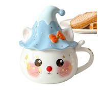Generico Reusable Cat Tea Cup For Milk Coffee Drinks Halloween Christmas