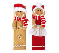 Generico Reusable Christmas Knob Cover - Refrigerator And Cabinet Door Handle Protectors | Lively Holiday Decorations For Microwaves, Dishwashers, Cabinets, Home Indoor Use