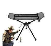 Generico Reusable Folding Camping Tripod Stool, Small Foldable Camping Seat, 15.75x17.72 Inches Outdoor Stools Tripod Chair Telescopic Chairs for Sitting and Hunting