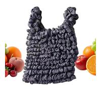 Generico Reusable Grocery Bags - Foldable Organizer Pack With Handle | Stretch Organizer Handle | Large Capacity Foldable Shopping Bag | For Beach Travel, Work, School, Gym, Market, Picnic, College