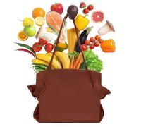 Genérico Reusable Grocery Bags - Foldable Storage Design, Durable Fabric Material, Reinforced Handles, Large Capacity | Supermarket Shopping, Moving Day Carrying, Outdoor Picnic, Travel Tote Use