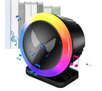 Generico RGB - Altoparlante LED con Illuminazione Ambientale RGB,Diffusore Luce Ambiente Ritmo Auto,per Casa Soggiorno Stanza di Studio Sala da Giochi Teatro Festa DJ Stereo Patio Campeggio Auto