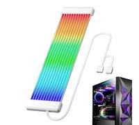 Generico RGB LED Strip - Neon Cable Extension, Addressable Lighting Sleeve, High Density Bead Wire, Internal Computer Component Glow, Setup Category, Color Single Pack