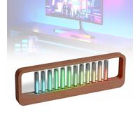 Generico RGB Sound Pickup Spectrum Lamp, Music Spectrum Display, Audio Spectrum Analyzer Display, Adjusted Music Light, MIC Pickup, 7 Preset Modes are Built in, for USB Decor Gift