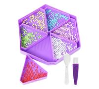 Generico Rhinestone Art Trays, DIY Crafting Supplies, Bead Sorting Gear For Enthusiasts Beginners Artists Hobbyists Adults Craft Room Home Apartment Group Activities, Professional Maintenance Tool