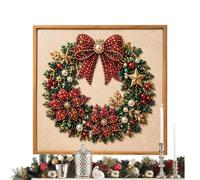 Generico Rhinestone Painting Kit - Christmas Acrylic Beads Frame Craft Sett