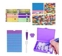 Generico Rhinestone Painting Storage, Art Containers And Trays Stand, Organizer Boxes with Tools & Accessories, Ideal for Crafts, Beads, Jewelry, for Youth, Teens, Boys, Girls, Women, Men