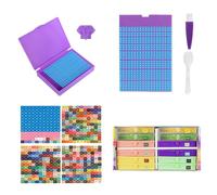 Generico Rhinestone Painting Storage, Rhinestone Art Storages Containers Trays Stand, 9.06x4.72x3.35 Inches Boxes Organizers Tools for Beads, Crafts, Jewelry Projects, Ideal to Teens, Adults, Artists