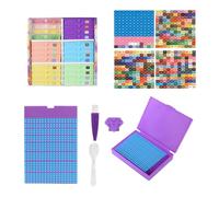 Generico Rhinestone Painting Storage, Rhinestone Art Storages Containers Trays Stand, 9.06x4.72x3.35 Inches Boxes Organizers Tools for Beads, Crafts, Jewelry Projects, Ideal to Teens, Adults, Artists