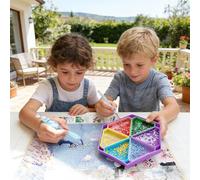 Generico Rhinestone Painting Trays | DIY Craft Project Tools - Rhinestone Painting Sorter Tray | For DIY Enthusiasts Beginners Professionals Group Activities Home Adults Creative Projects Hobbyists