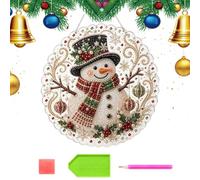 Generico Rhinestone Paintings | 25cm DIY Christmas Hanging Board Craft Kit