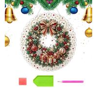 Generico Rhinestone Paintings | 25cm DIY Christmas Hanging Board Craft Kit