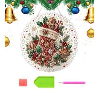 Generico Rhinestone Paintings | 25cm DIY Christmas Hanging Board Craft Kit