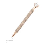Generico Rhinestone Pen - Sparkly Push Button Ballpoint Pen | Large Gem Crystal Writing Tool Elegant Fancy Office Desk Accessories for Women, Teachers, Nurses, Daily Writing or Work Use